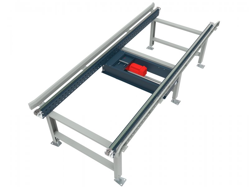 雙排鏈條輸送機(鋁合金型）